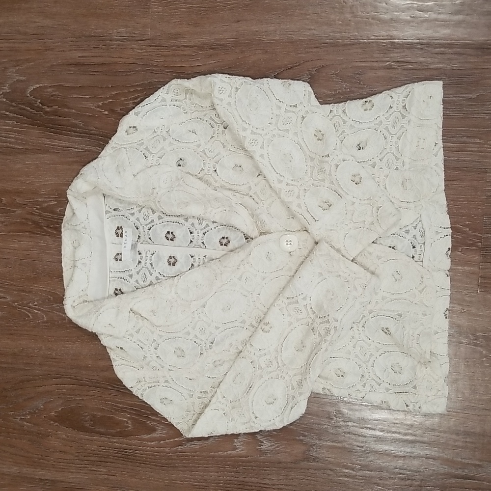 (M) Kenar Lace Casual Cottagecore Neutral Dainty Vacation Garden Party